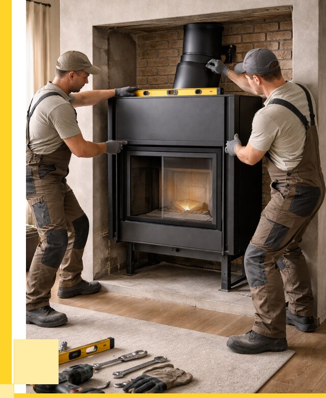 Установка каминных топок в Нововоронеже под ключ от 18216 р. | ЭриданНвв