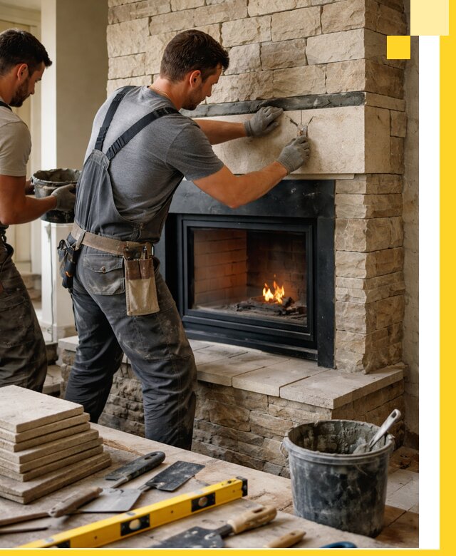 Проектирование и установка открытых каминов в Нововоронеже