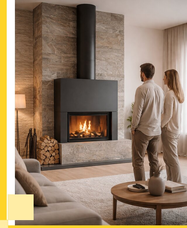 Закрытые камины под ключ в Нововоронеже от 121440 р., ЭриданНвв