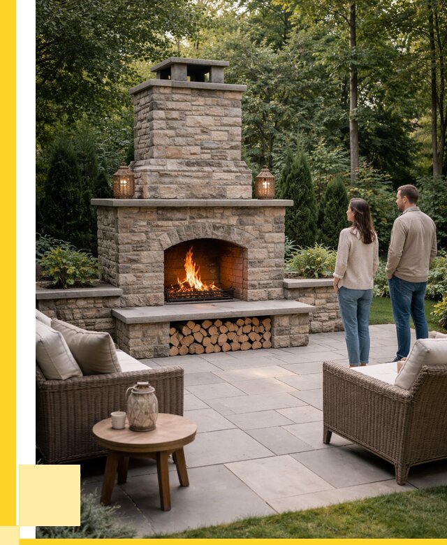 Уличные камины из кирпича в Нововоронеже от 151800 р. | ЭриданНвв