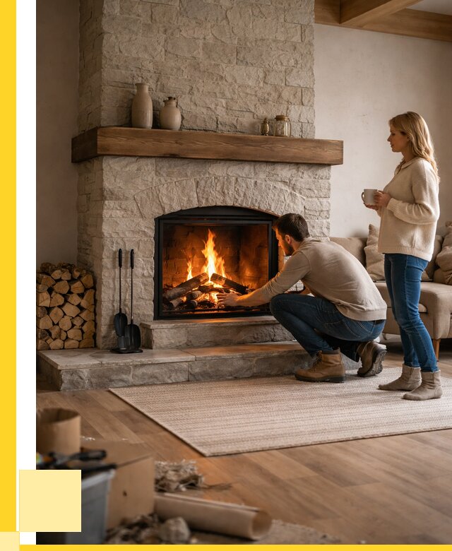 Камины для загородного дома в Нововоронеже от 354200 р., ЭриданНвв