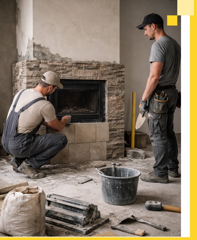 Камины под ключ в Нововоронеже: проект, изготовление и монтаж