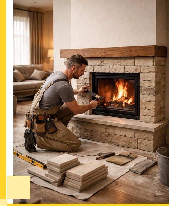 Строительство каминов в Нововоронеже от 151800 р., ЭриданНвв - под ключ