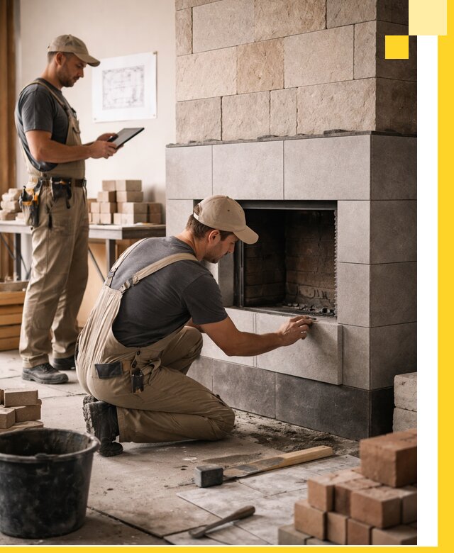 Индивидуальные проекты каминов и каминных систем в Нововоронеже