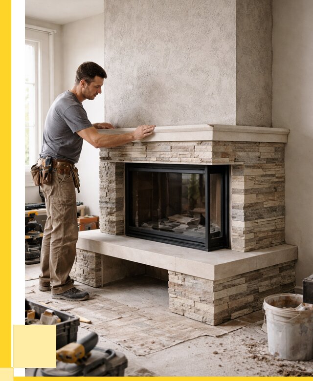 Изготовление каминов под ключ в Нововоронеже от 151800 р. | ЭриданНвв