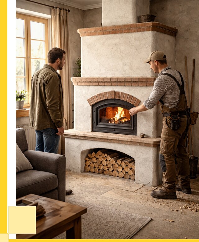 Печи камины в Нововоронеже: кирпичные, изразцовые от 60720 р. | ЭриданНвв