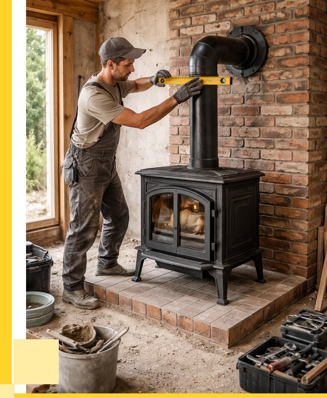 Монтаж печей установка банной печи в Нововоронеже от 15180 р. | ЭриданНвв