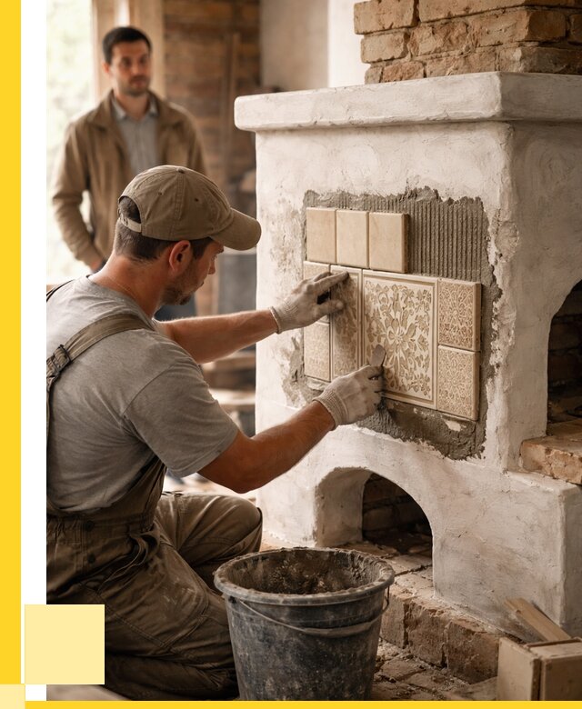 Отделка печей и банных печей в Нововоронеже от 35420 р. | ЭриданНвв