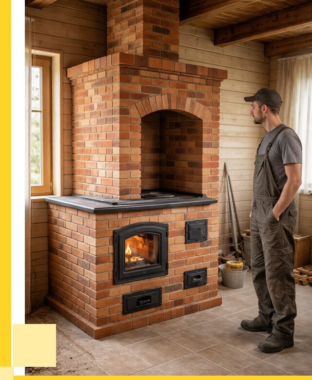 Кирпичные печи в Нововоронеже: купить от 151800 р. | ЭриданНвв