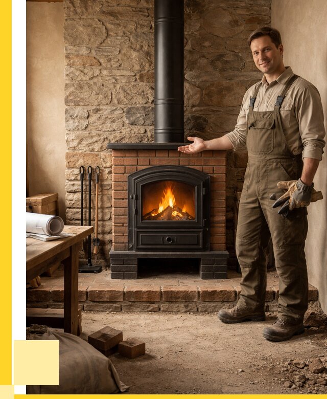 Печи отопительные из кирпича в Нововоронеже от 80960 р., ЭриданНвв