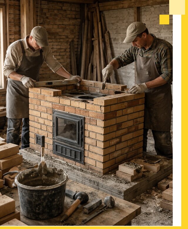 Изготовление и установка варочных печей под ключ в Нововоронеже