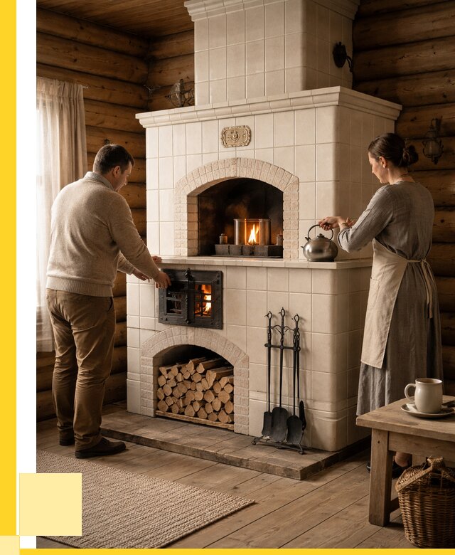 Русские печи в Нововоронеже: установка от 151800 р. ЭриданНвв