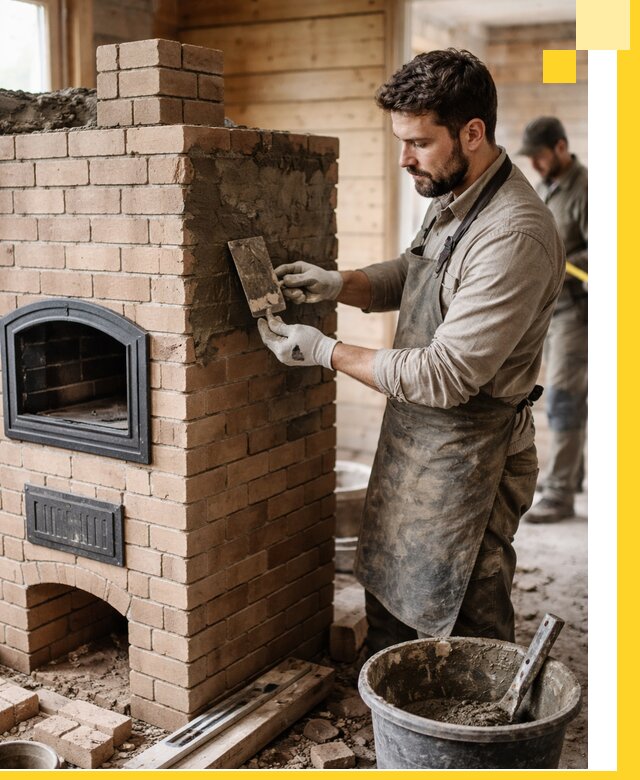 Изготовление и установка печей-шведок под ключ в Нововоронеже