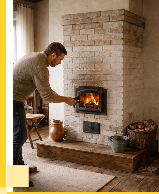 Печь голландка из кирпича в Нововоронеже от 86020 р. | ЭриданНвв