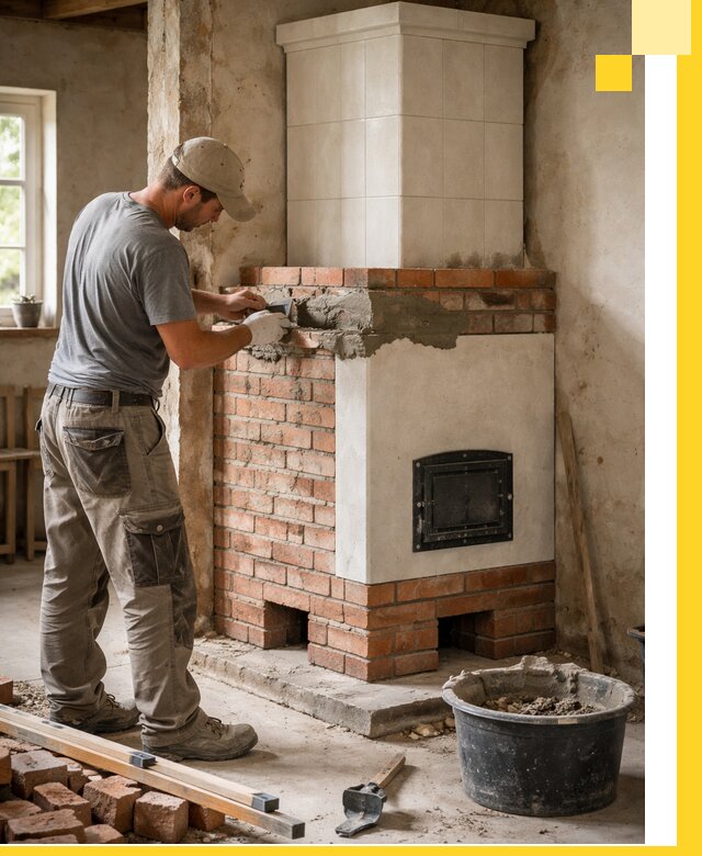 Изготовление и установка печей-голландок под ключ в Нововоронеже