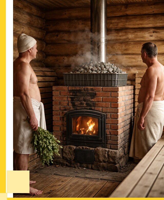 Печи для парной в Нововоронеже под ключ от 65780 р. - ЭриданНвв