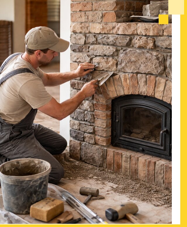 Печи для дома под ключ в Нововоронеже, установка и доставка