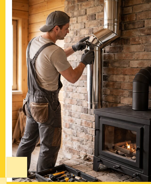 Монтаж дымоходов для печей в Нововоронеже от 7590 р. | ЭриданНвв