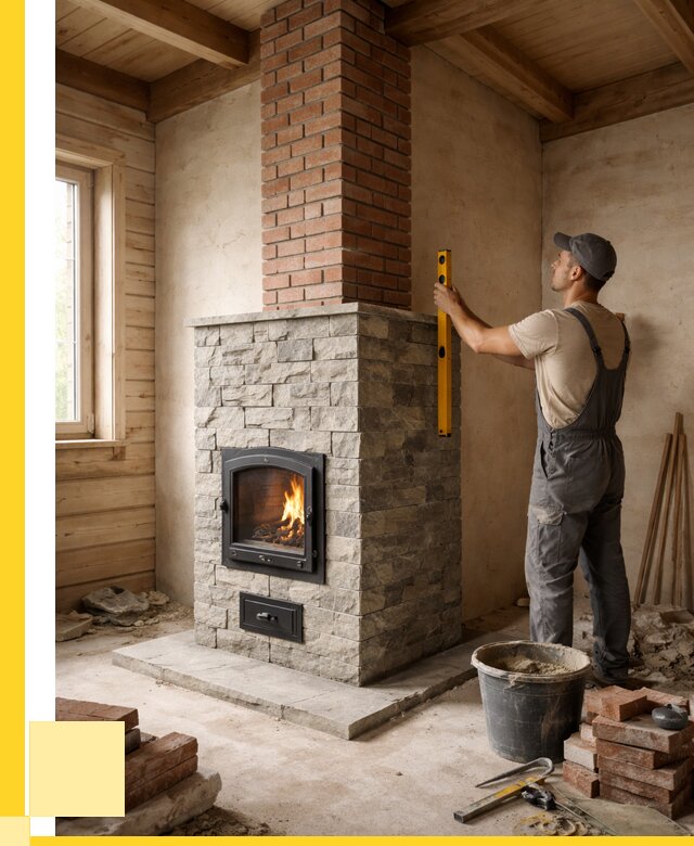 Печи и дымоходы под ключ в Нововоронеже от 45540 р., ЭриданНвв