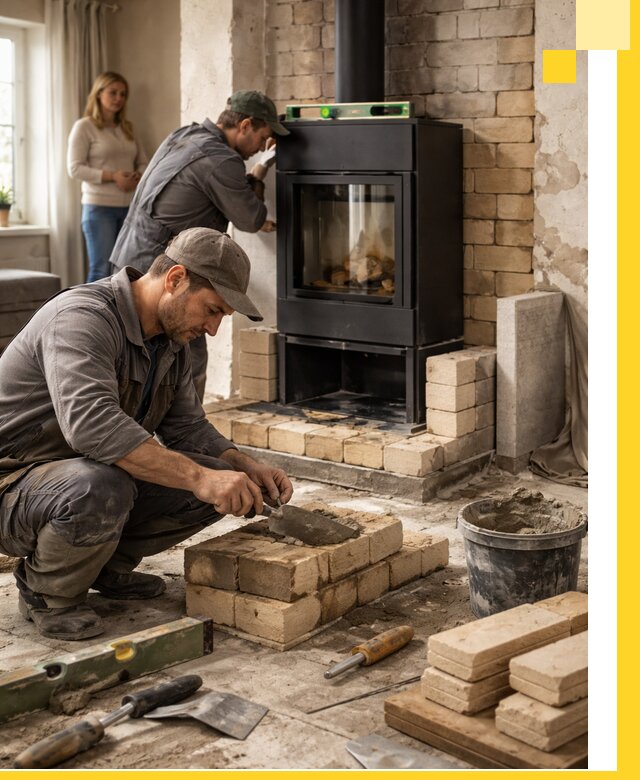 Печи и камины под ключ: проект, установка в Нововоронеже