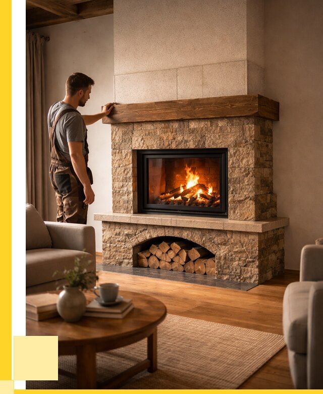 Печи камины для дома под ключ в Нововоронеже от 55660 р. | ЭриданНвв