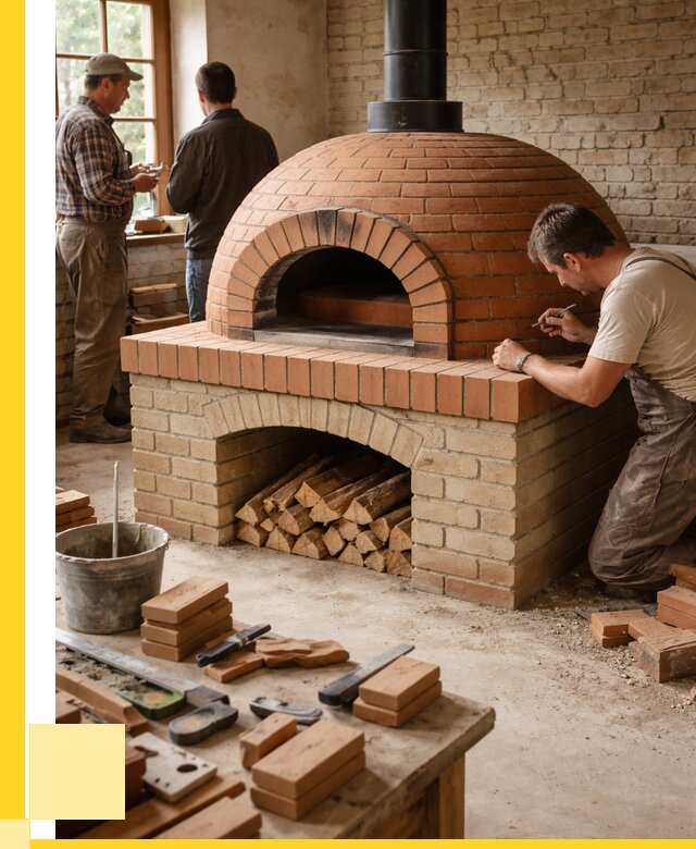 Помпейская печь дровяная для пиццы в Нововоронеже | ЭриданНвв от 202400 р.