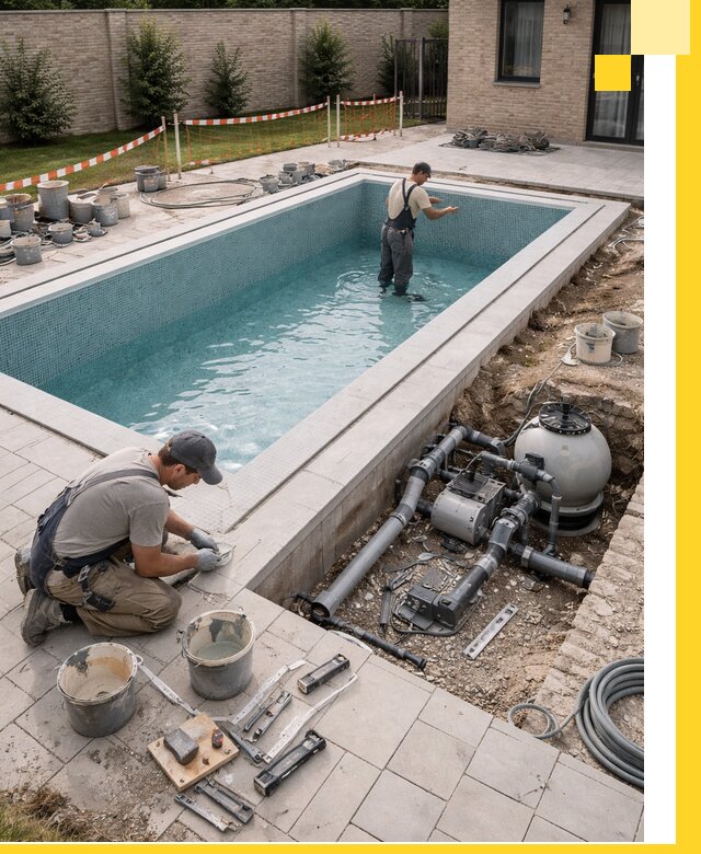 Строительство бассейнов под ключ в Нововоронеже: проекты и монтаж