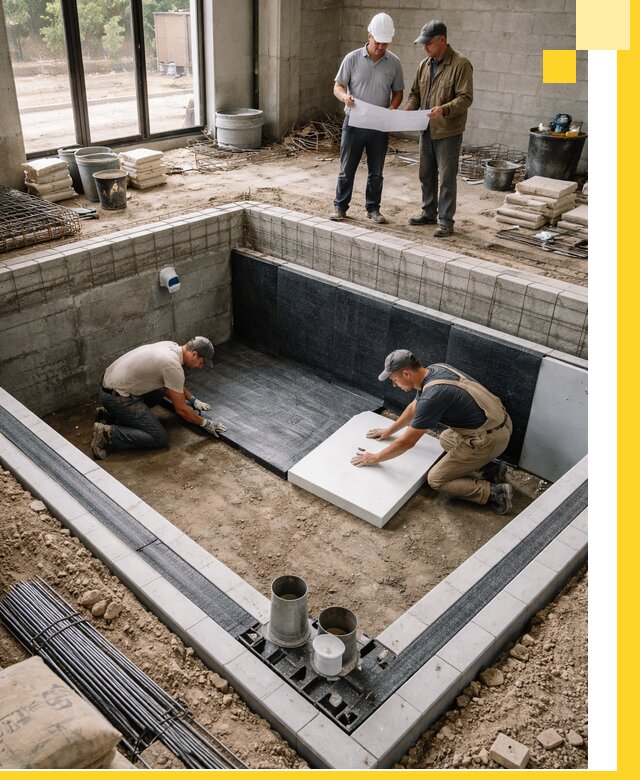 Проекты частных и общественных бассейнов под ключ в Нововоронеже