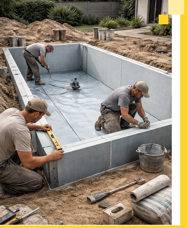 Профессиональный монтаж бассейнов под ключ в Нововоронеже с гарантией