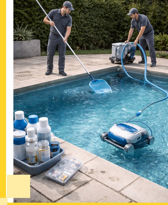 Чистка бассейнов в Нововоронеже роботами, от 4554 р. | ЭриданНвв