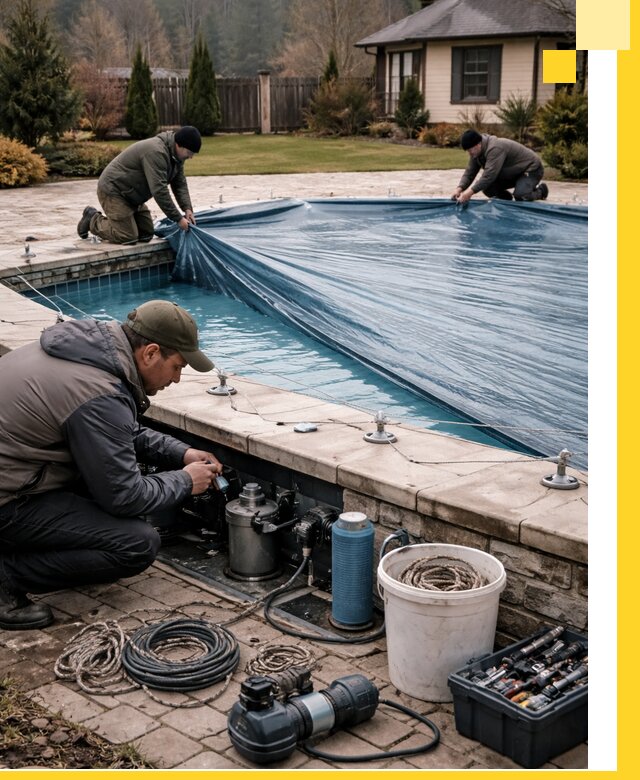 Консервация бассейнов в Нововоронеже: подготовка к длительному хранению