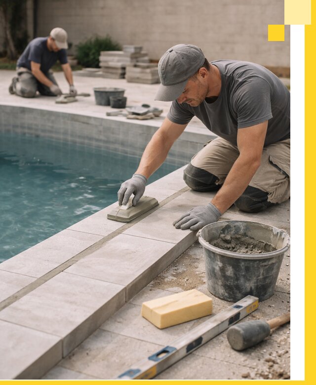 Отделка бассейнов в Нововоронеже: декоративная отделка и гидроизоляция