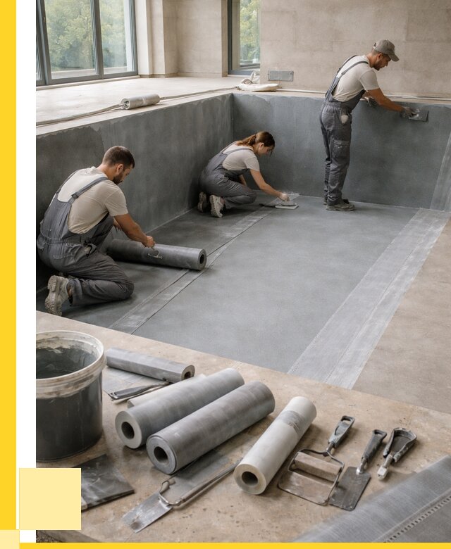 Гидроизоляция бассейнов в Нововоронеже от 2024 р., ЭриданНвв