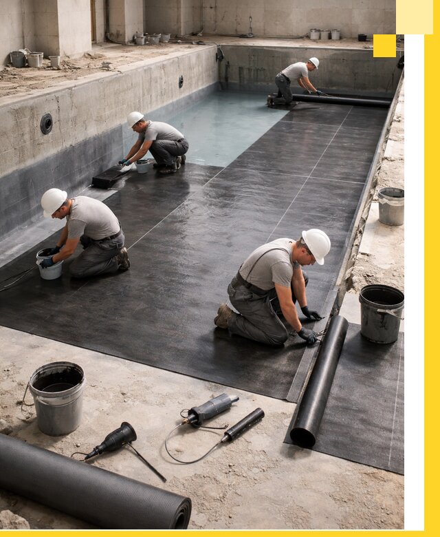 Профессиональная гидроизоляция бассейнов и чаш в Нововоронеже под ключ