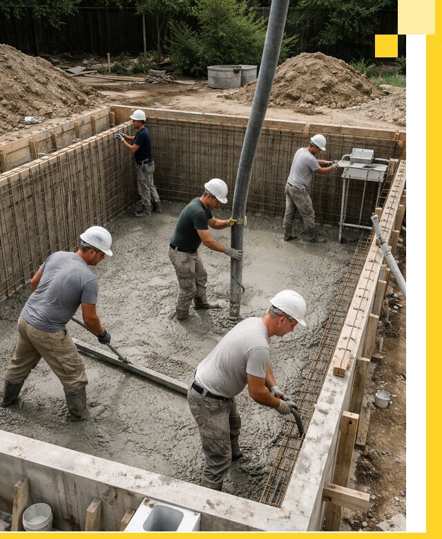 Строительство бетонных бассейнов под ключ в Нововоронеже