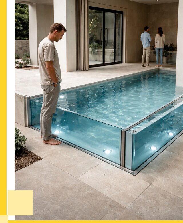 Стеклянные бассейны в Нововоронеже от 1214400 р. | ЭриданНвв — мозаика