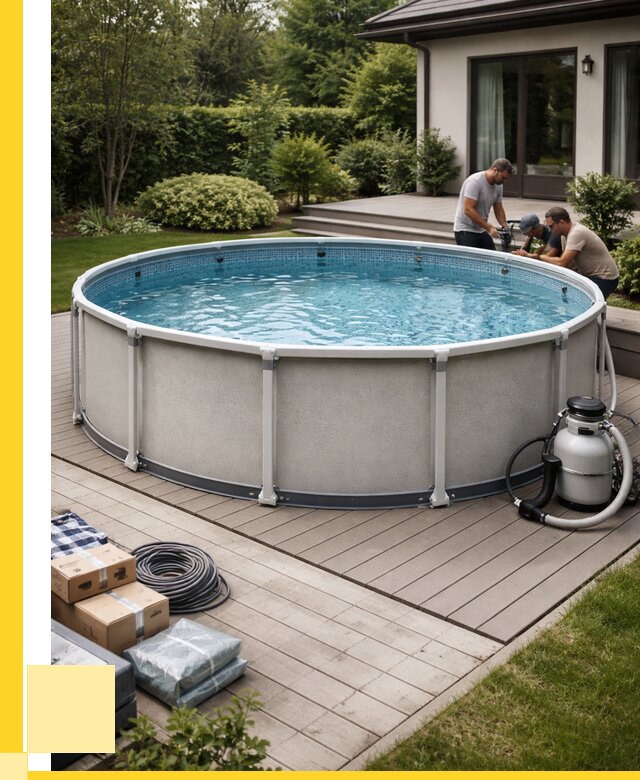 Купить каркасные бассейны в Нововоронеже от 45540 р. | ЭриданНвв