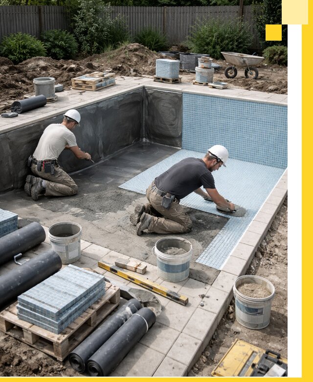 Проектирование и строительство стационарных бассейнов в Нововоронеже