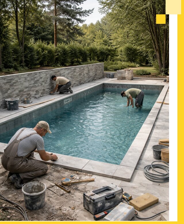 Проектирование и строительство частных бассейнов в Нововоронеже