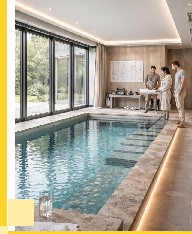 Закрытые бассейны под ключ в Нововоронеже от 2530000 р. | ЭриданНвв