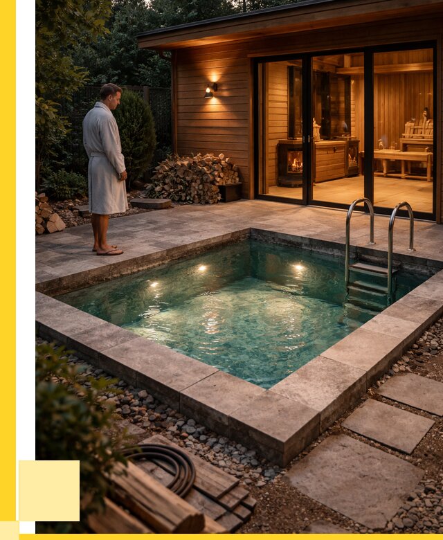 Бани с бассейном под ключ в Нововоронеже от 96140 р. | ЭриданНвв