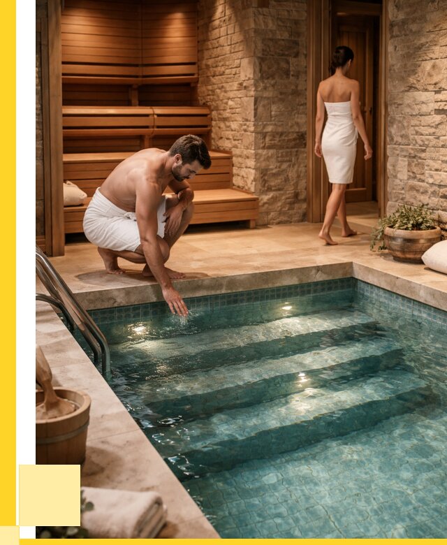 Сауна с бассейном под ключ в Нововоронеже от 121440 р., ЭриданНвв