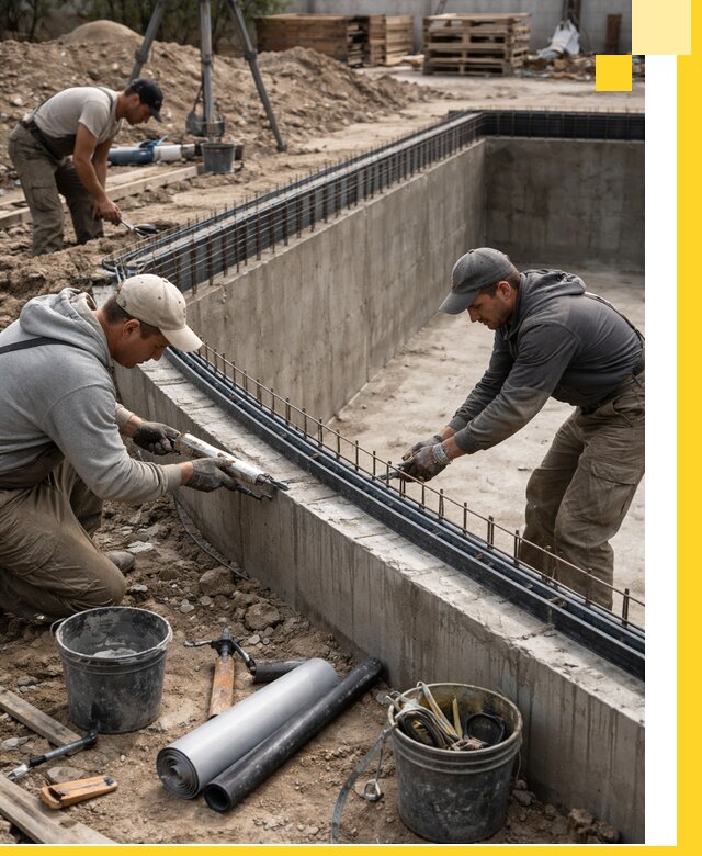 Качественный монтаж чаши бассейна в Нововоронеже под ключ с гарантией