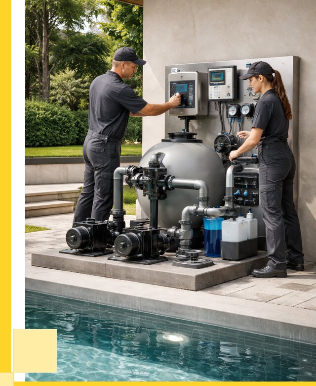 Фильтровальное оборудование бассейнов в Нововоронеже | ЭриданНвв 45540