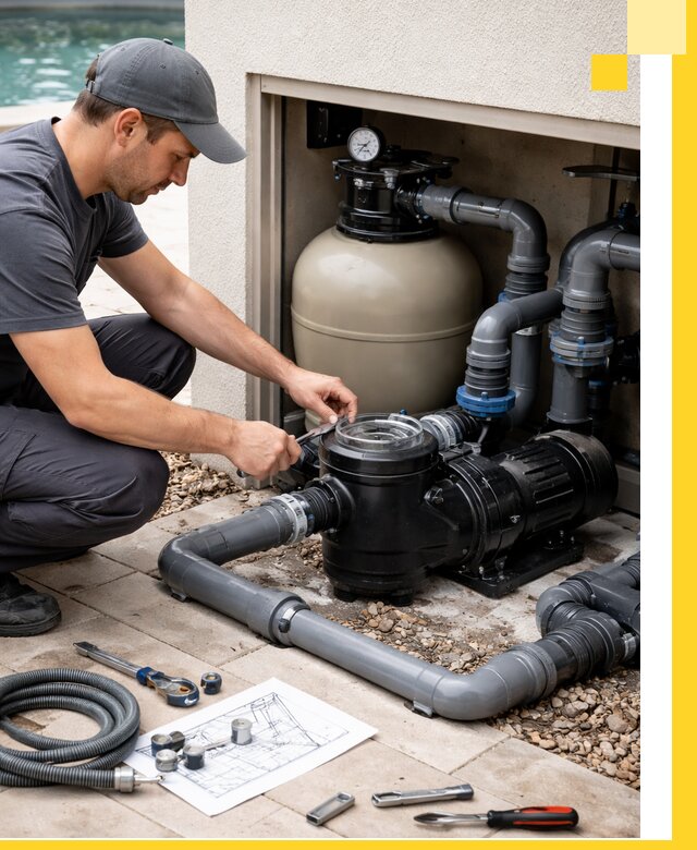 Поставка, монтаж и сервис насосов для бассейнов в Нововоронеже