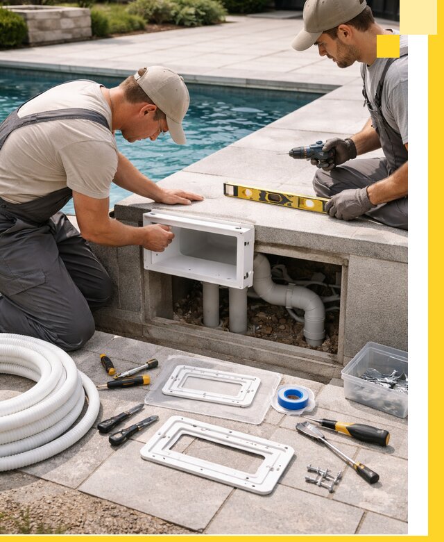 Поставка и установка скиммеров для бассейнов в Нововоронеже