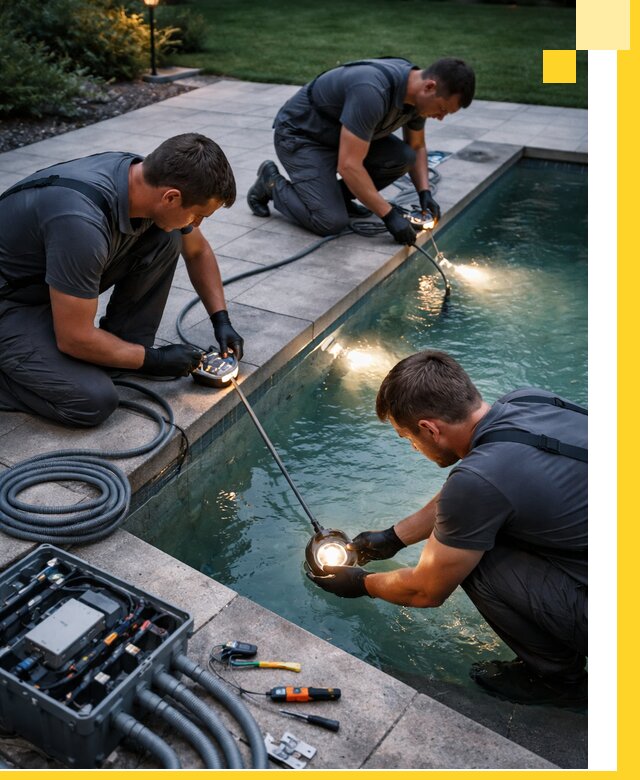 Профессиональное освещение бассейнов в Нововоронеже: дизайн и монтаж