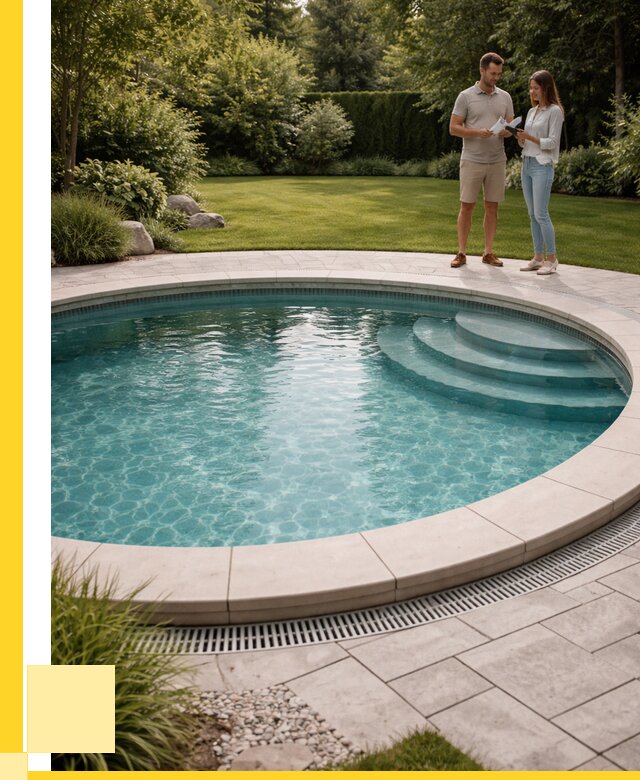 Круглые каркасные бассейны купить в Нововоронеже от 253000 р. | ЭриданНвв