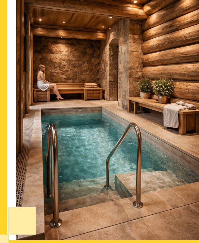 Аренда бани с бассейном в Нововоронеже от 1518000 р. | ЭриданНвв