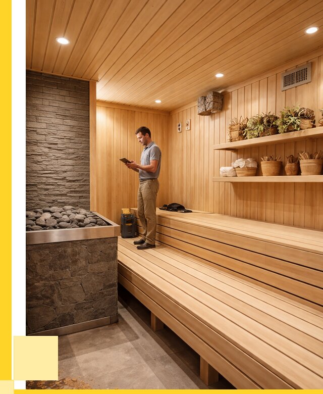 Сауна под ключ в Нововоронеже: от 455400 р. | Строительство — ЭриданНвв